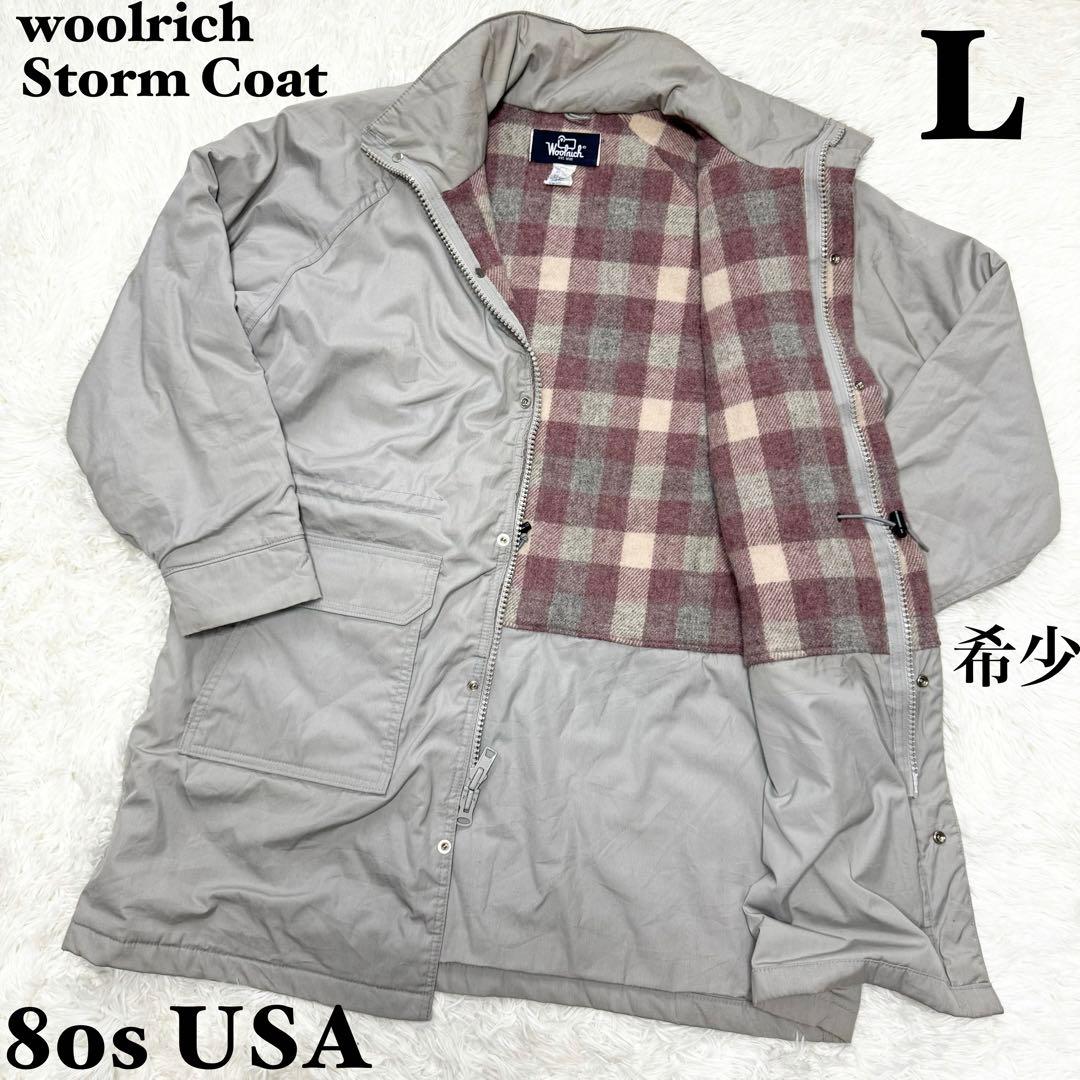 ☆woolrich ウールリッチ Storm Coat 80s☆