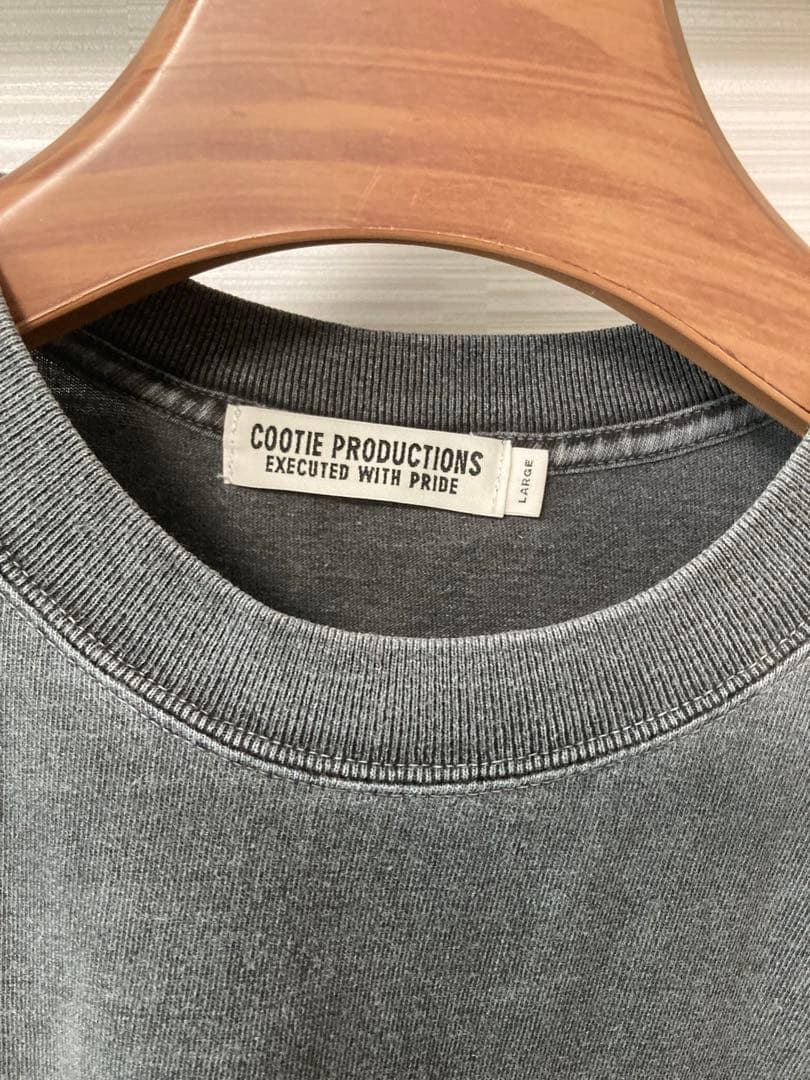 ぶ*ち様 tシャツ　ピグメントダイ クーティ　COOTIE