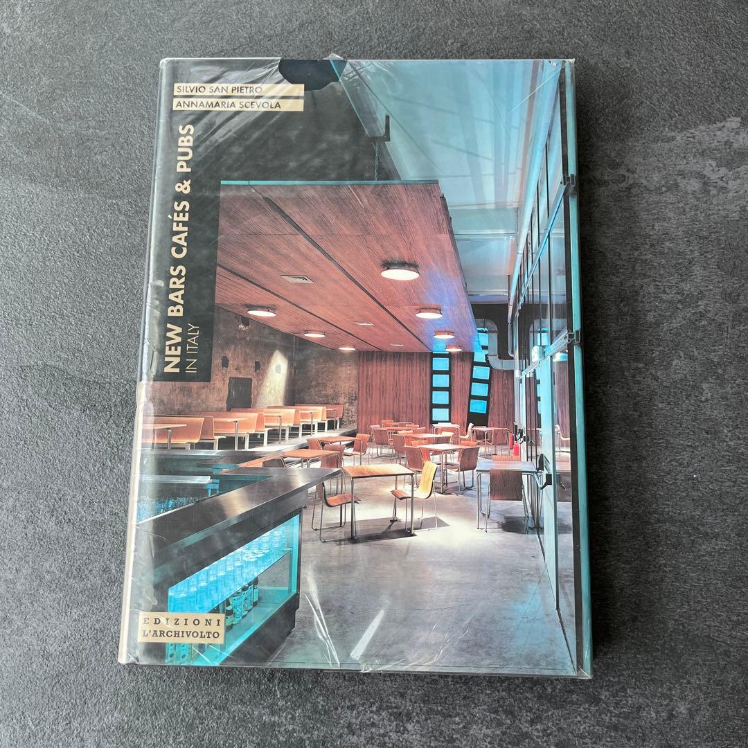 洋書『NEW BARS CAFES &PUBS IN ITALY』建築・店舗
