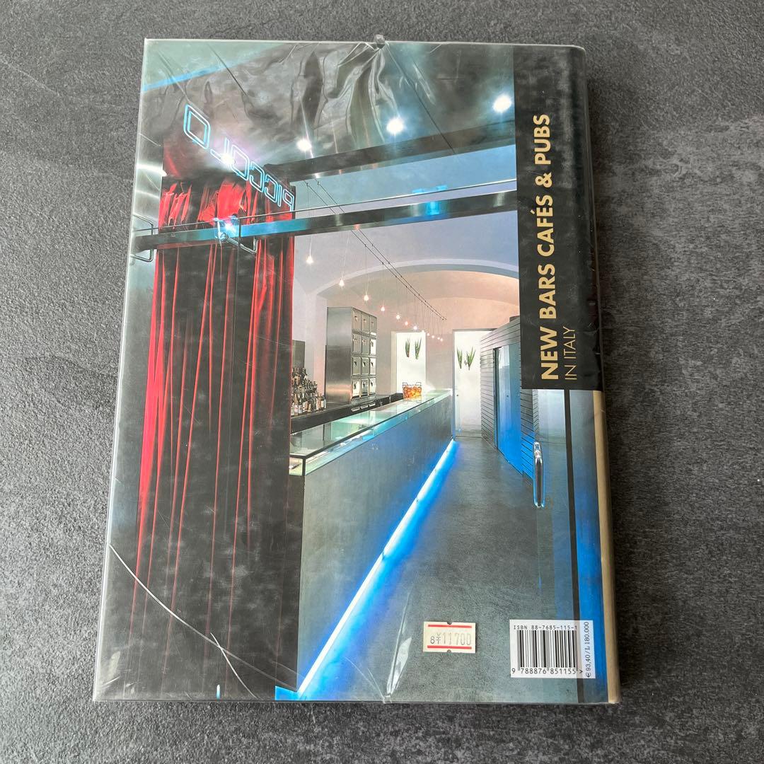 洋書『NEW BARS CAFES &PUBS IN ITALY』建築・店舗