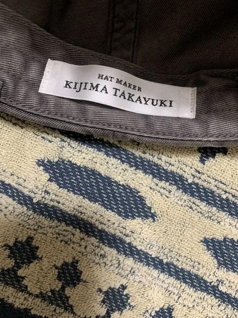 帽子 26ss AURALEE GARMENT-DYED FINX CHINO CAP