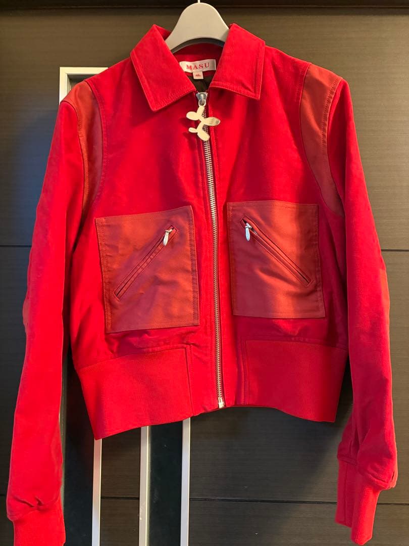 ジャケット・アウター MASU 13 STADIUM JACKET(RED)