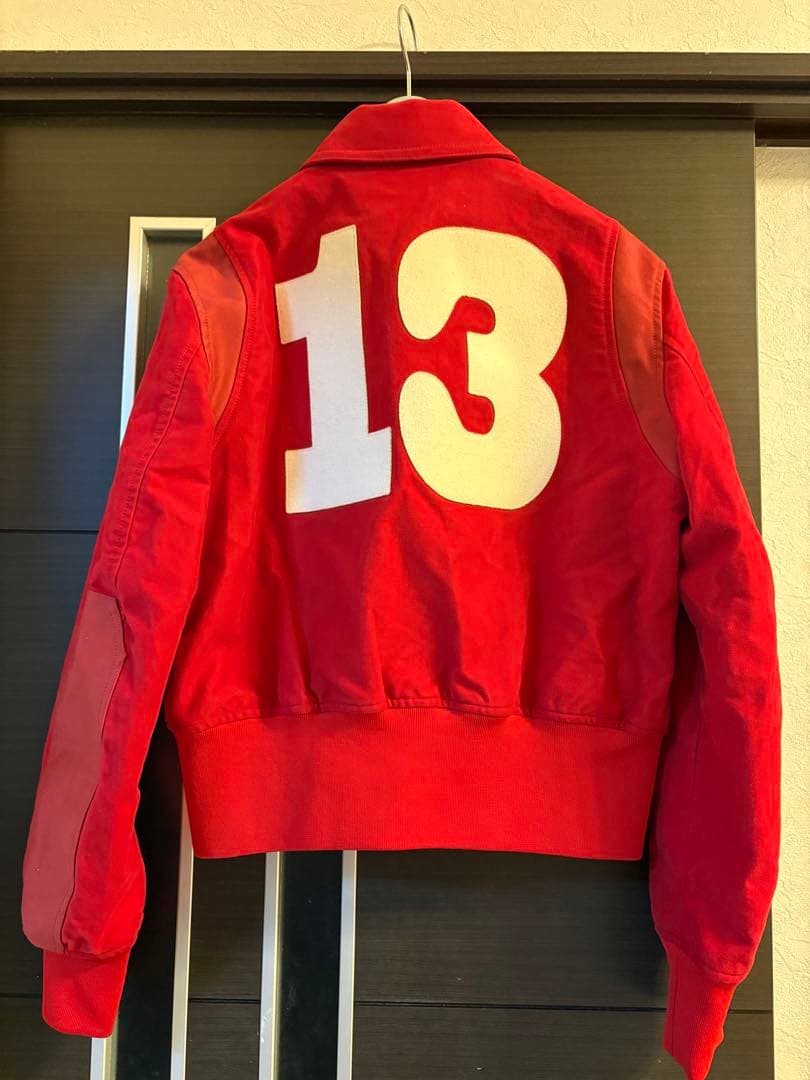 ジャケット・アウター MASU 13 STADIUM JACKET(RED)