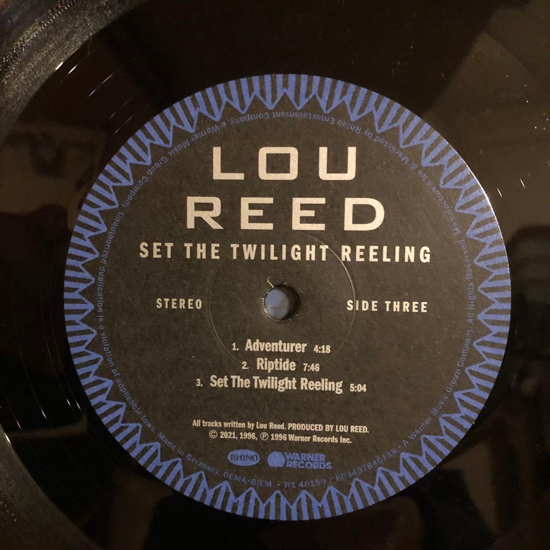LP ルーリード　Lou Reed The Twilight Reeling