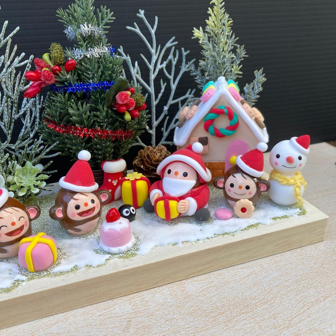 どんぐりアート　クリスマス