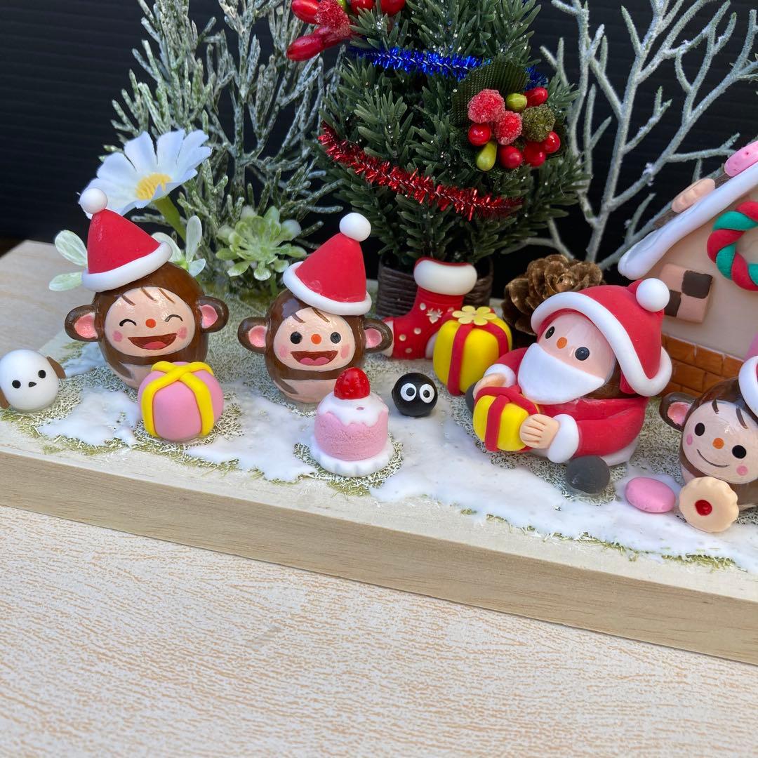 どんぐりアート　クリスマス