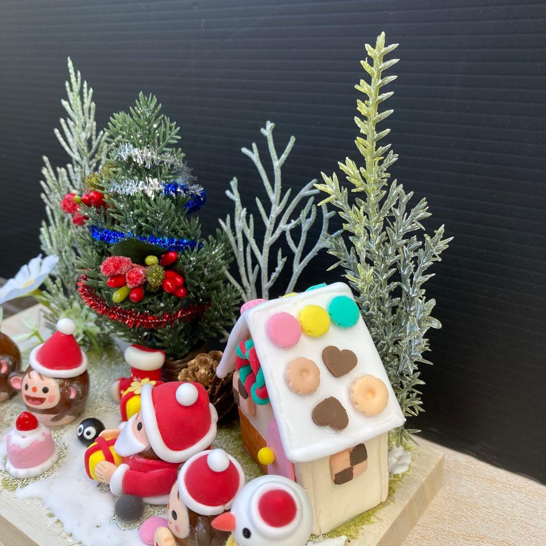 どんぐりアート　クリスマス
