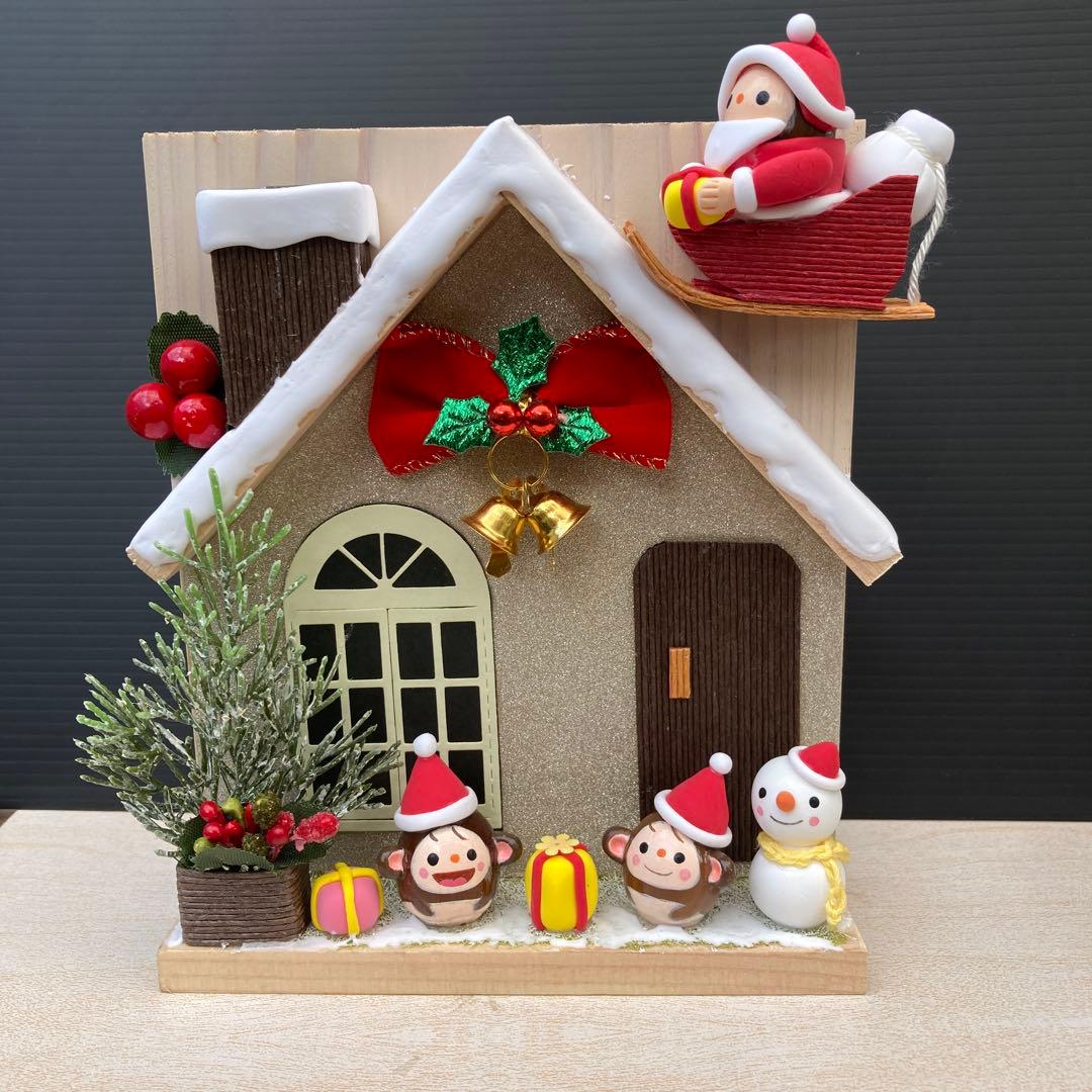 どんぐりアート　クリスマス