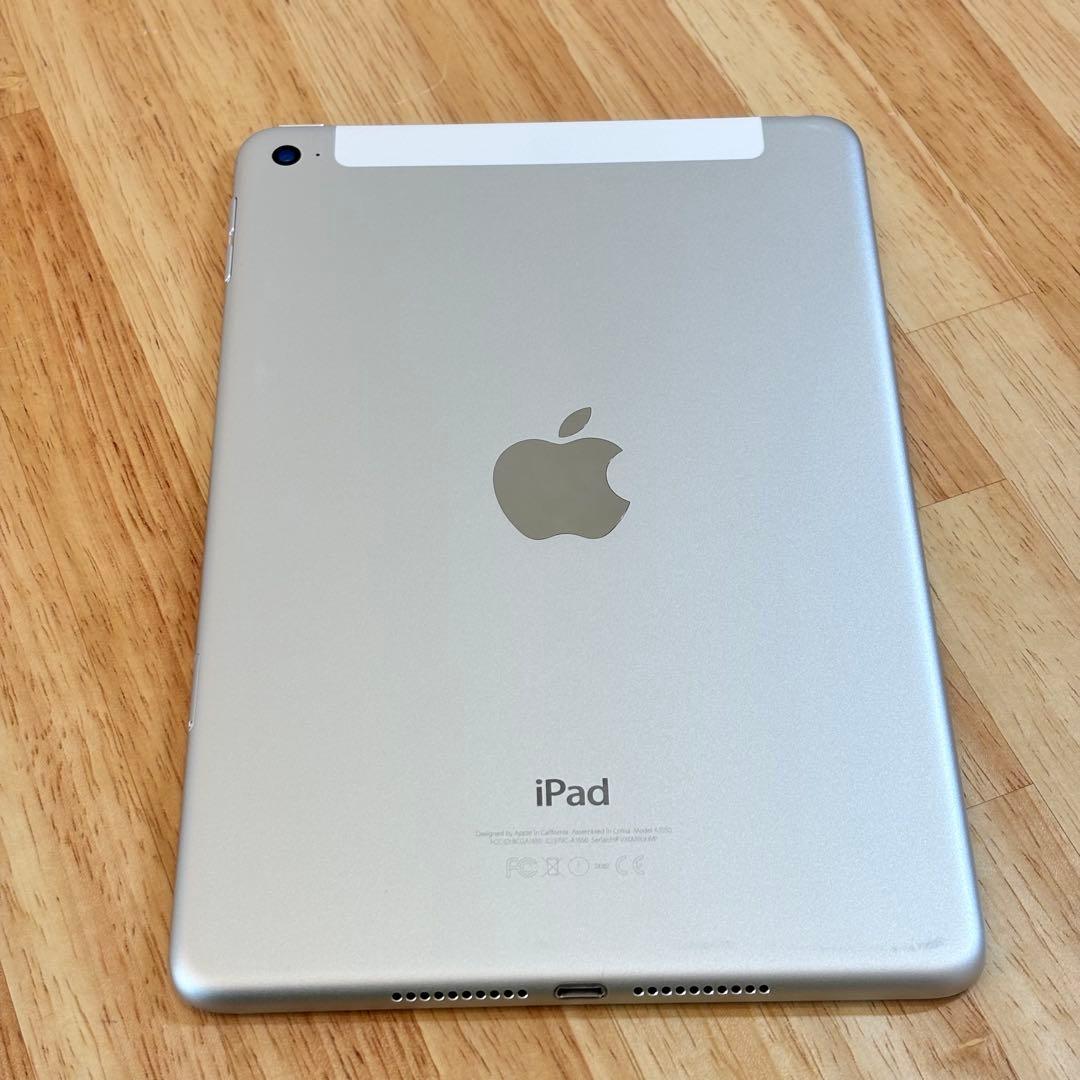 iPad mini4 128GB SIMフリー　バッテリー最大量91%