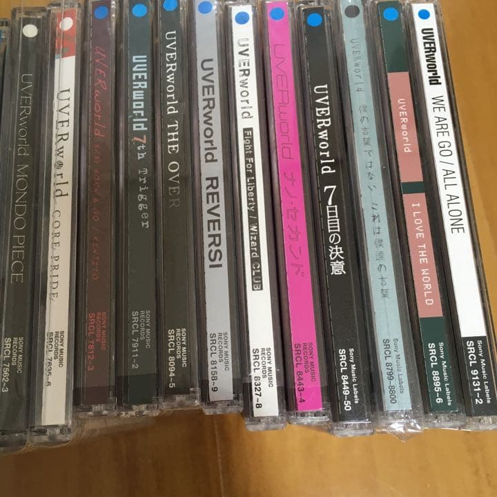 UVERworld シングルCD セット　初回生産限定盤