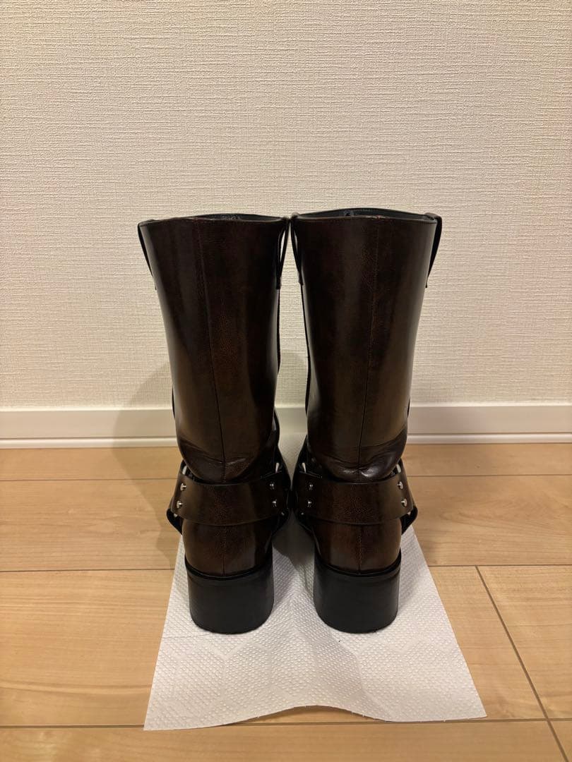 moussy Buckleブーツ　ブラウン　エンジニアブーツ　Mサイズ