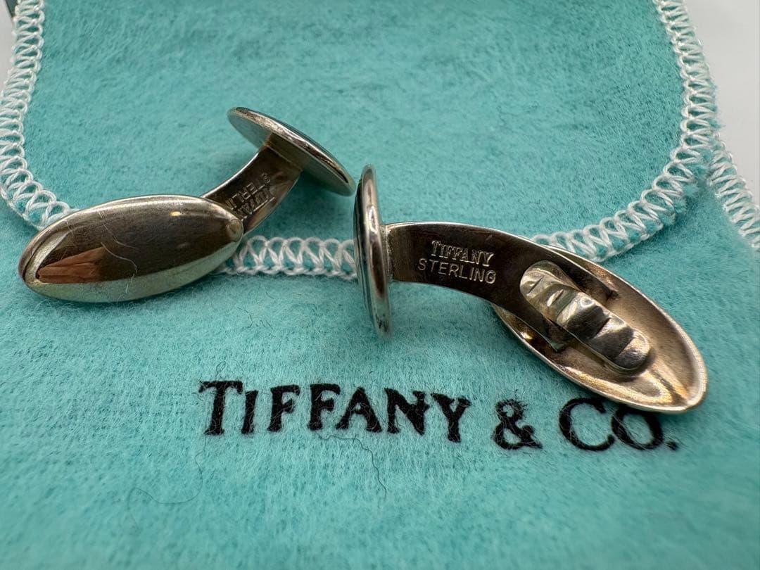 M*c様 Tiffany & Co. シルバー カフリンクス