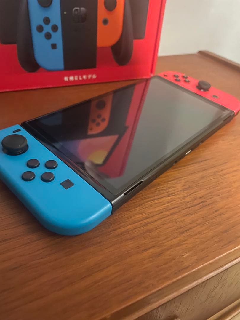 Nintendo Switch ネオンブルー/ネオンレッド 有機EL 箱付属品付