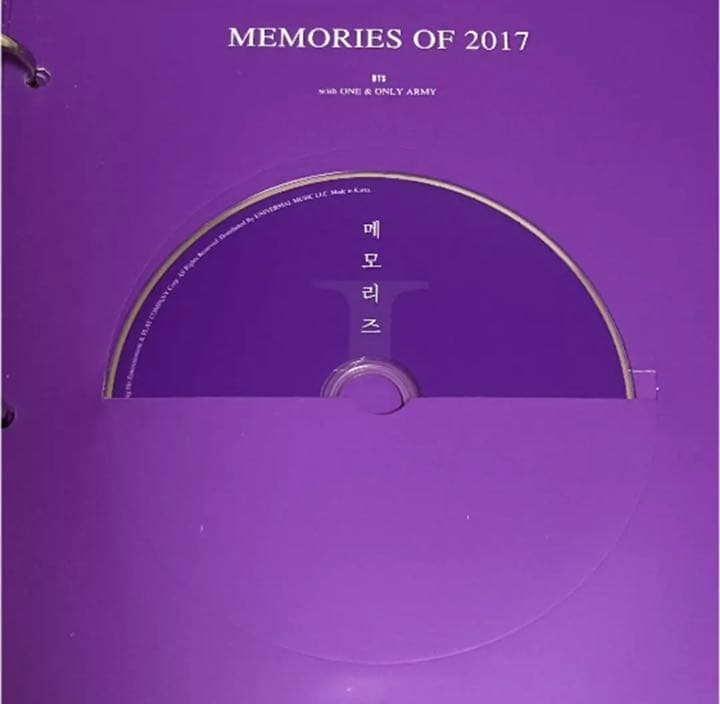 ミュージック BTS Memories 2017