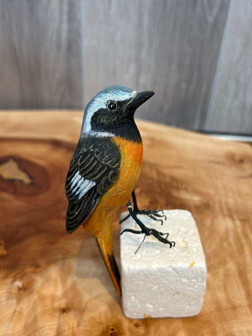 コーヒーヤロウ　ジョウビタキ（オス）　野鳥　ヤマガラ