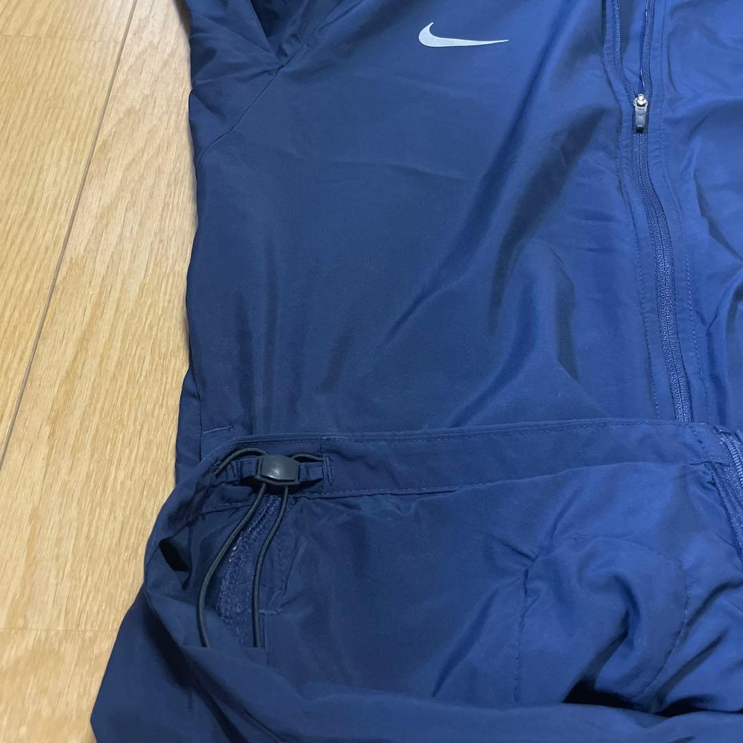 NIKE ウィンドブレーカー上下セット　紺色　サイズM