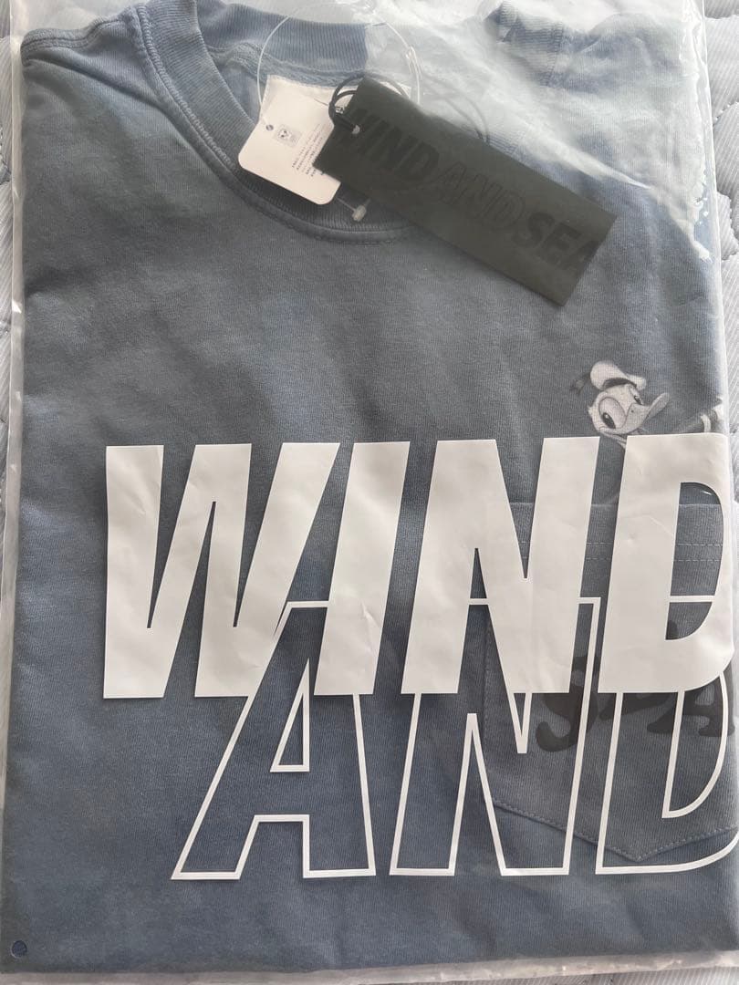 新品 WIND AND SEA × Disney 100周年記念　Tシャツ S