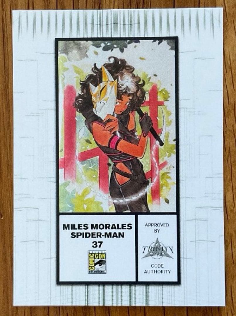 Miles Morales #37 桃桃子エクスクルーシブ表紙 アメコミリーフ