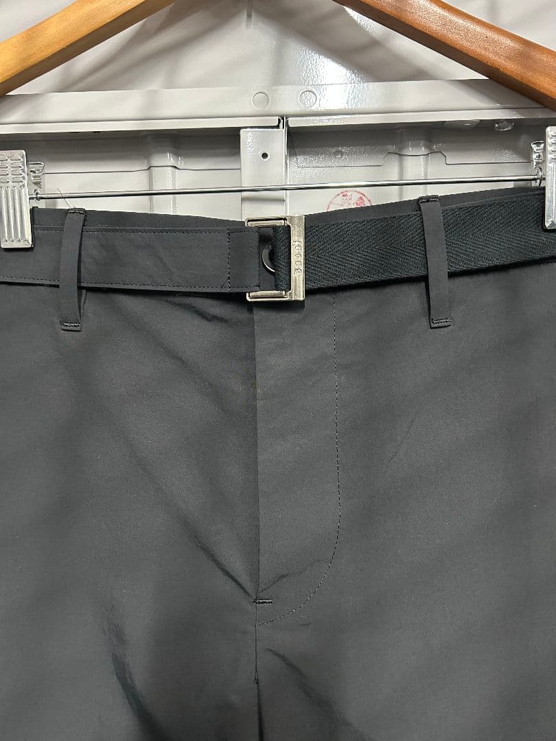M*O様 sacai マットタフタ ベルト付き ブラック サイズ3 23SS 日