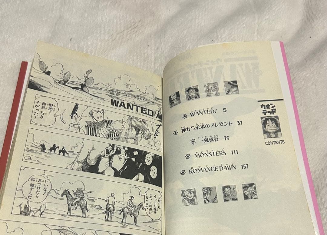 【全初版】ONE PIECE 漫画　1巻〜17巻+尾田栄一郎短編集ウォンテッド