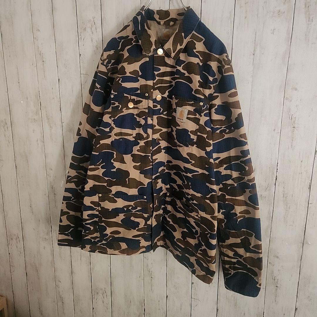 【定番人気】カーハート ミシガンコート 迷彩