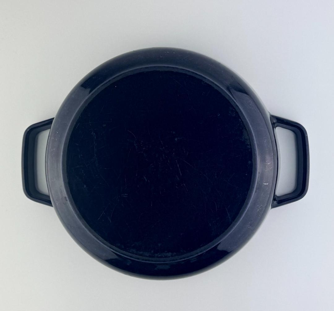 ストゥブ【STAUB】ダークブルー26cm ピコ・ココラット ラウンドシャロー