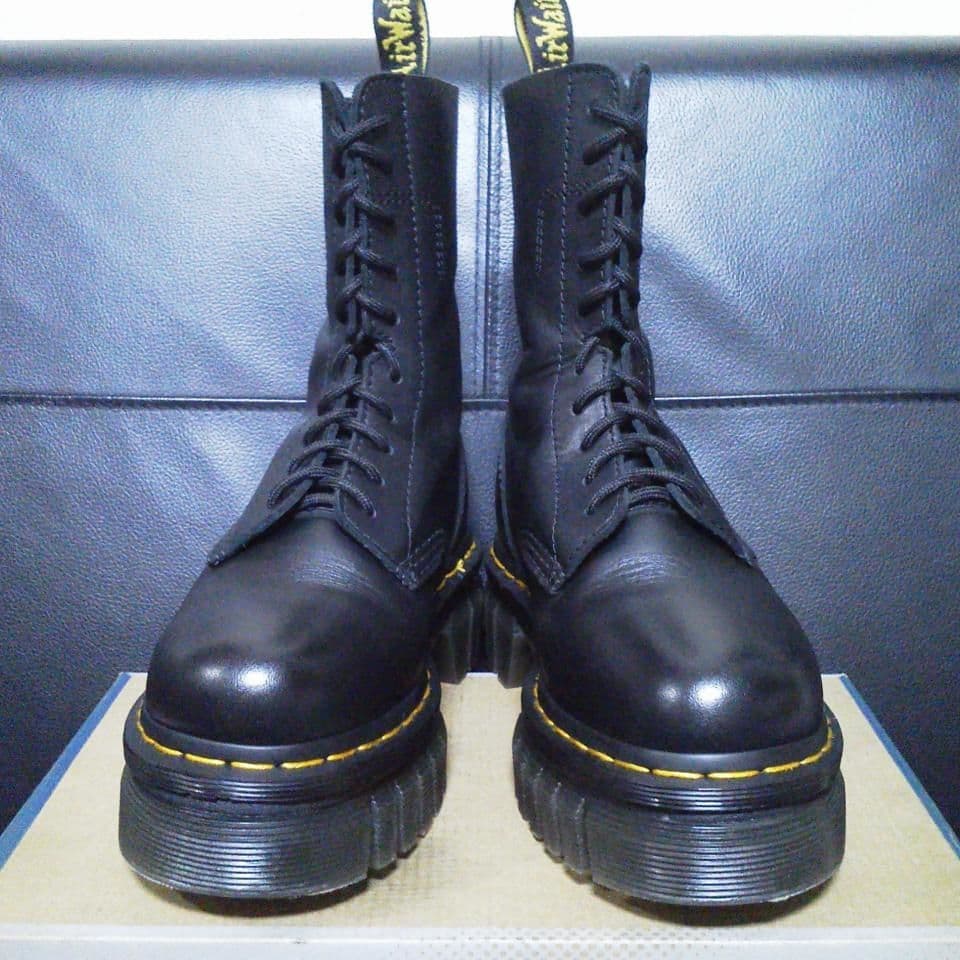 【極美品】Dr.Martens AUDRICK UK3 黒 厚底 JADON