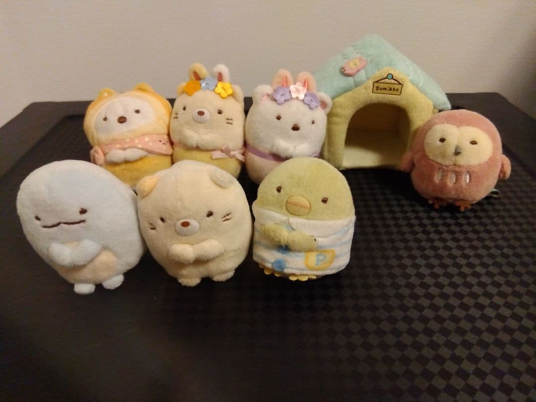 【値下げ】すみっコぐらし キャリー　ウーニーズぬいぐるみ　本　扇風機17点セット