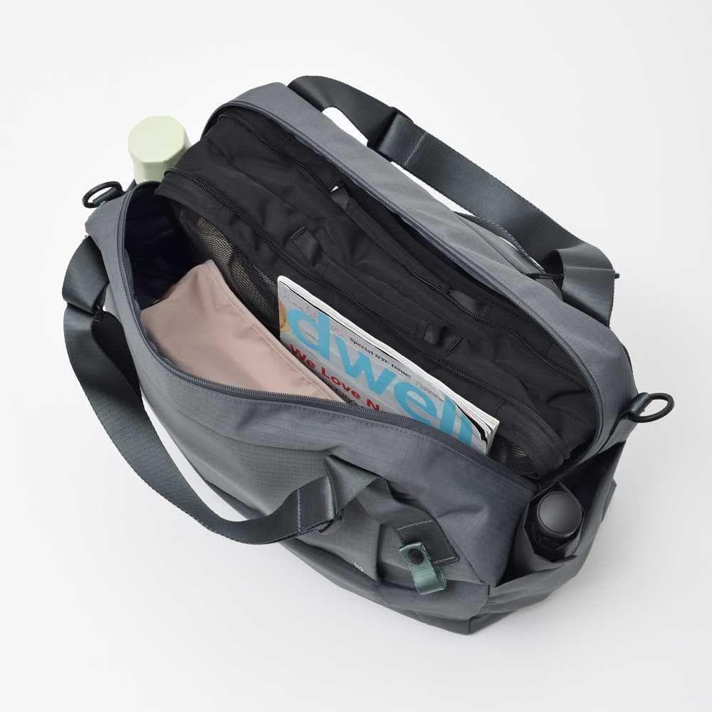 MILESTO ミレスト Hutte ヒュッテ ボストンバッグ ブラック