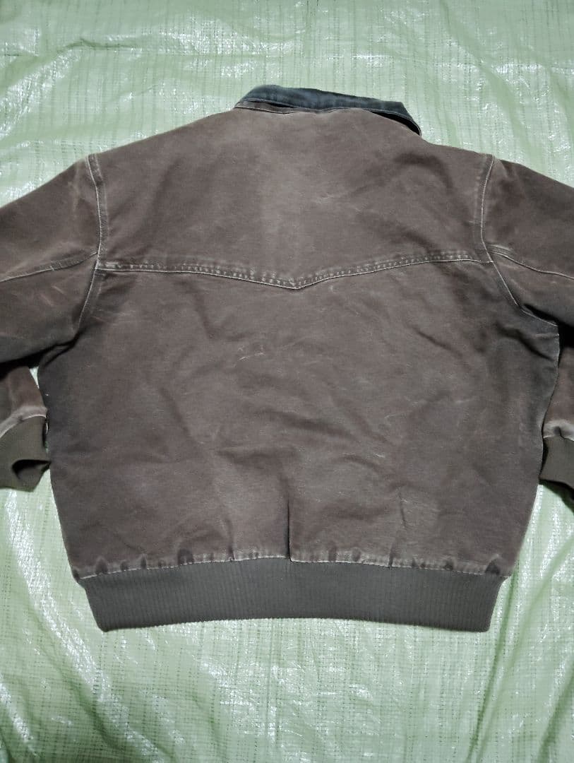 グ*ん様 6日オークション価格　Carhartt サンタフェジャケット　焦茶　2