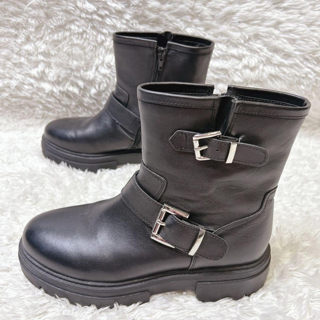 REMME レメ エンジニアブーツ ショートブーツ 黒 24cm