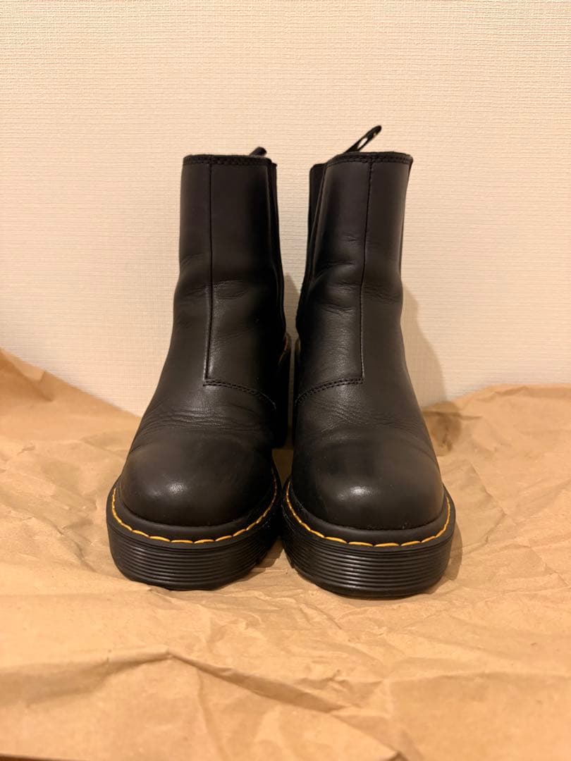 ドクターマーチン SPENCE チェルシーブーツ　チャンキーヒール UK5 黒