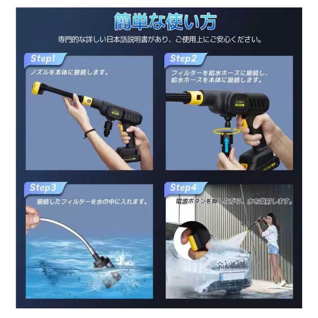 【新品・未使用】高圧洗浄機本体