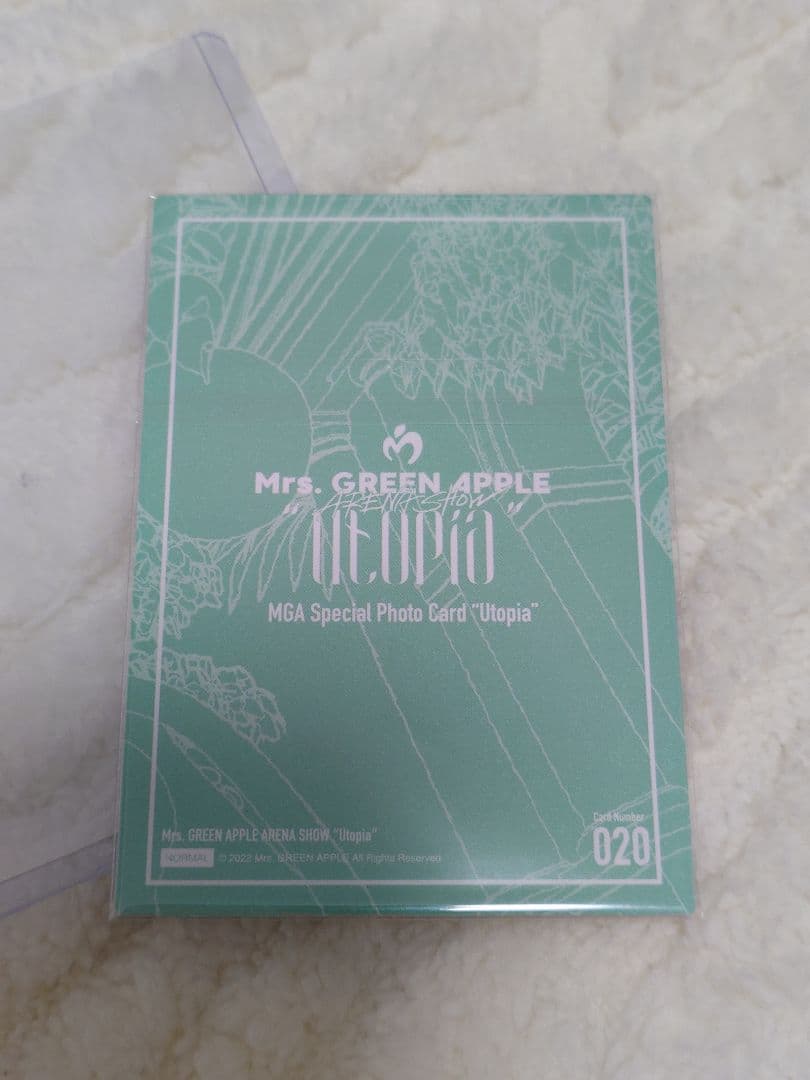Mrs. GREEN APPLE 大森元貴 フォトカ utopia 020