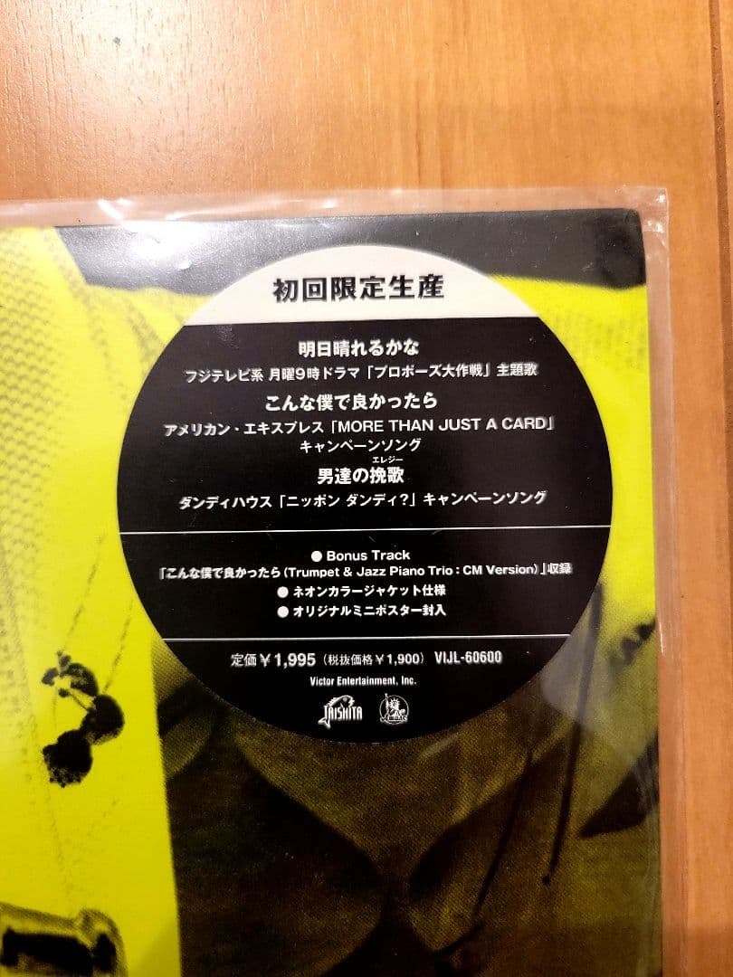 桑田佳祐 明日晴れるかな 初回限定生産　レコード