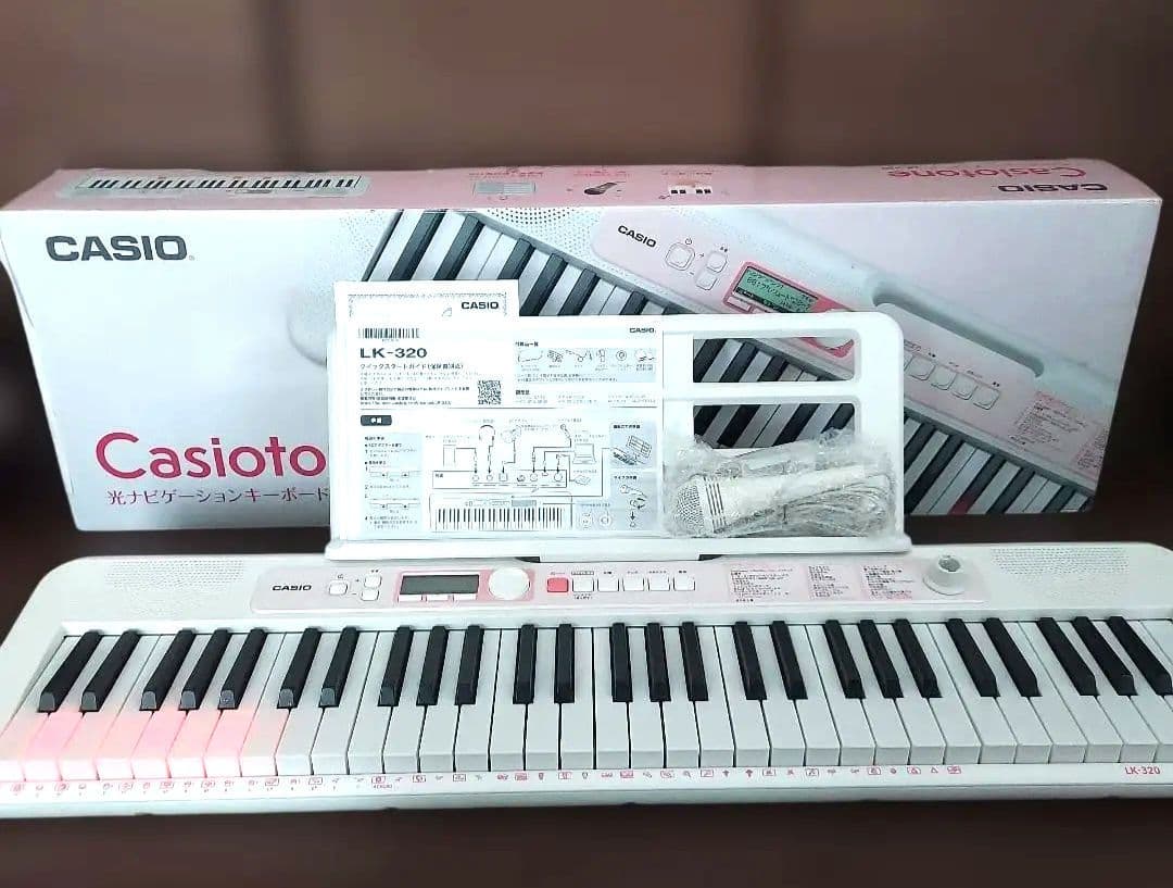CASIOトーン【LK-320】光ナビゲーションキーボード