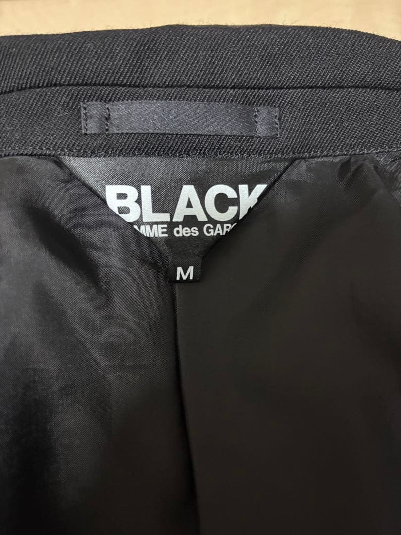 ブラックコムデギャルソン オーバーサイズ パッチポケット ジャケットM