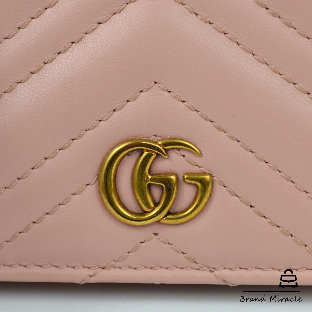【極美品】グッチ GUCCI GGマーモント カードケース 財布 札入れ