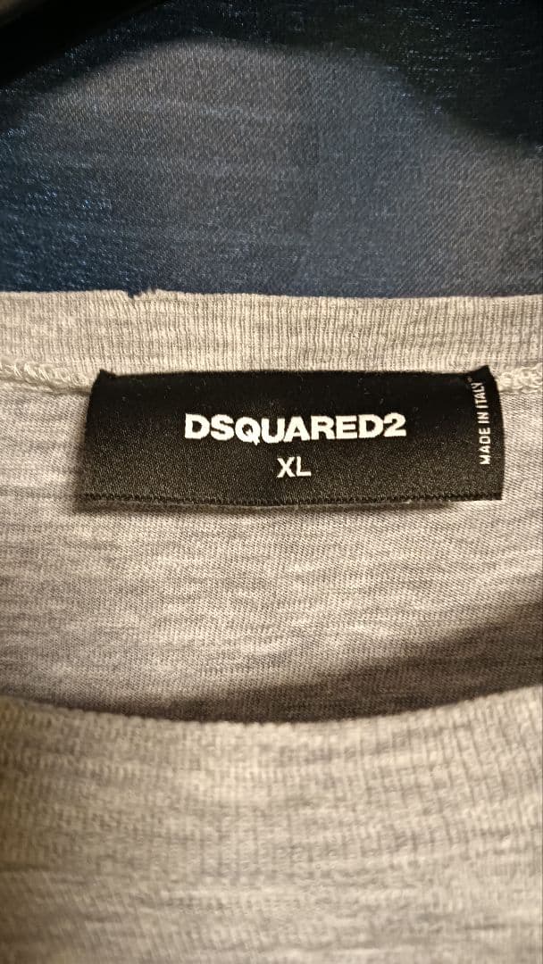 DSQUARED2 ロゴプリント Tシャツ グレー