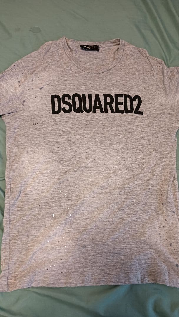DSQUARED2 ロゴプリント Tシャツ グレー