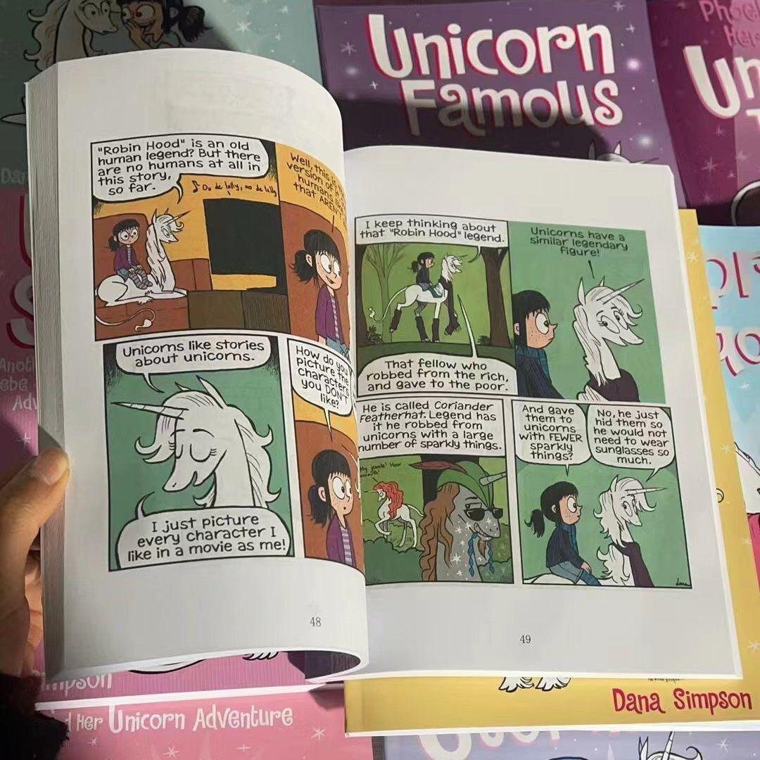 絵本・児童書 Phoebe and Her Unicorn: Unicorn Famous