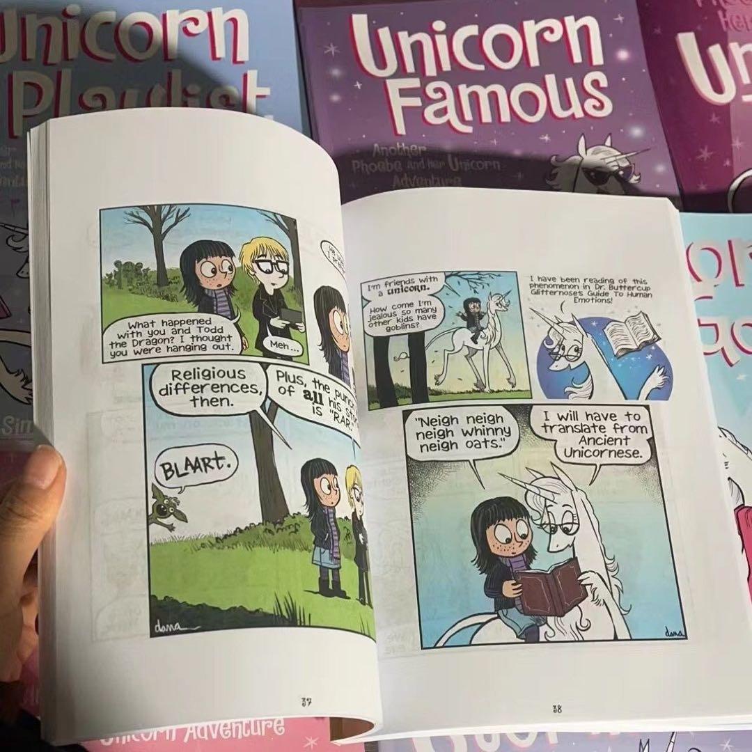 絵本・児童書 Phoebe and Her Unicorn: Unicorn Famous