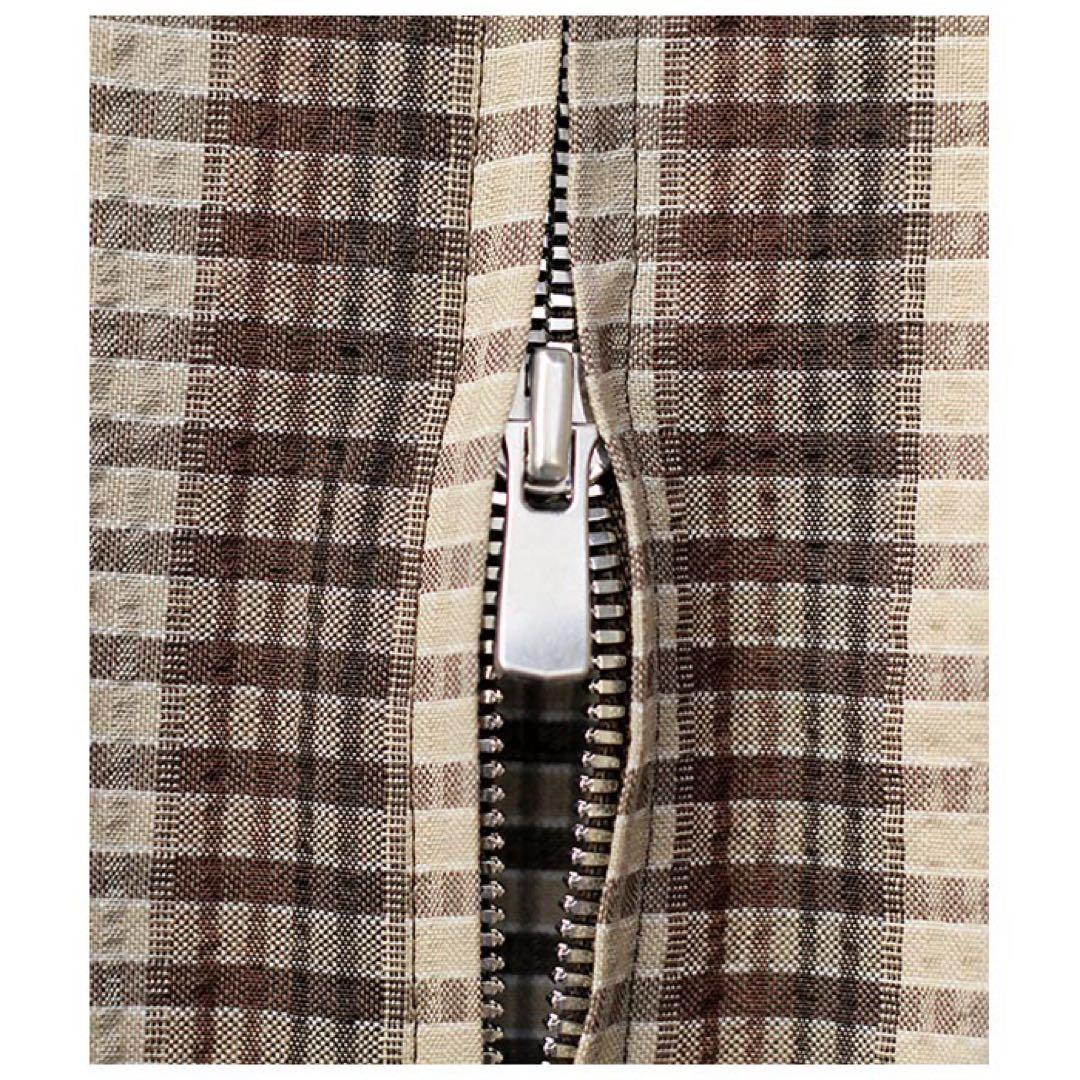 オーベット AUBETT サマーウール ZIP UP ブルゾン