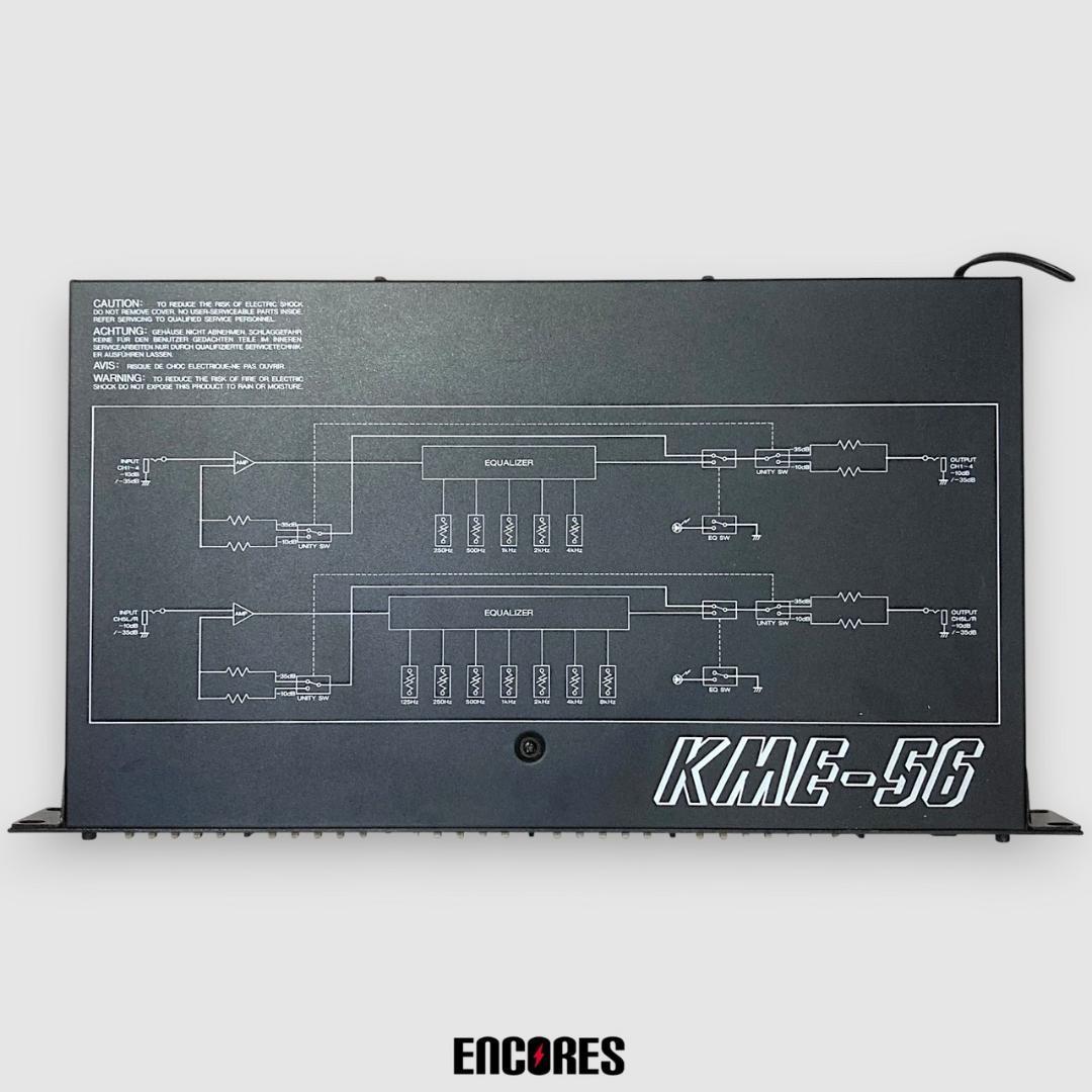 配信機器・PA機器・レコーディング機器 KORG KME-56 MULTI GRAPHIC EQULAIZER
