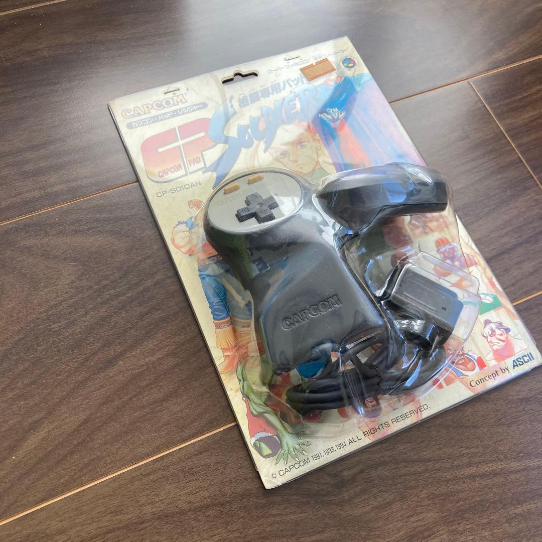 新品未開封 カプコンパッド ソルジャー スーパーファミコン