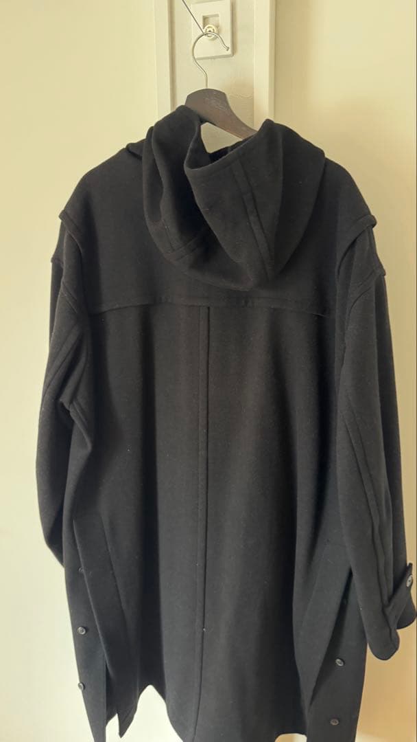 ユニクロ　プラスJ ウールオーバーサイズダッフルコート　XXL 希少　ブラック