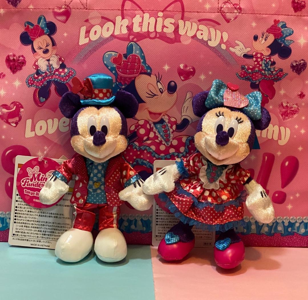 パルパルーザ “ミニーのファンダーランド”　ぬいぐるみバッジ　ミッキー＆ミニー