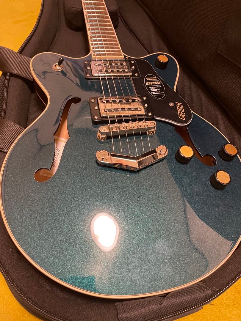 GRETSCH G2655 ケース ストラップ付き！