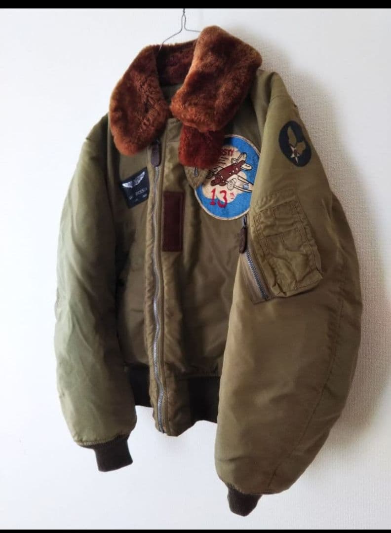 Buzz Rickson's/B-15B Crown zipper希少 M品番