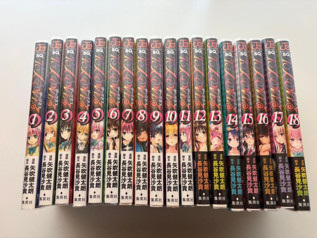 【ポストカード付‼️】ToLOVEる ToLOVEるダークネス 各全18巻セット